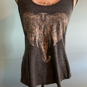 Maurices Elephant Tank Top women’s size medium